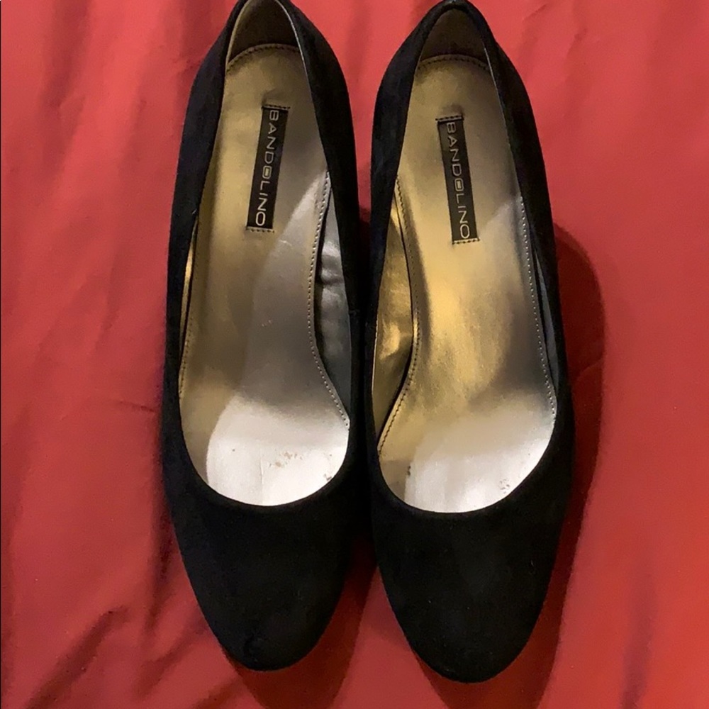 Bandolino Transpose Black Wedges Pumps